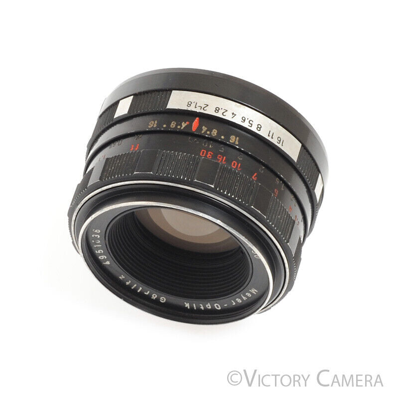 Meyer-Optik Gorlitz Oreston 50mm F1.8 M42 Standard Lens - Victory Camera