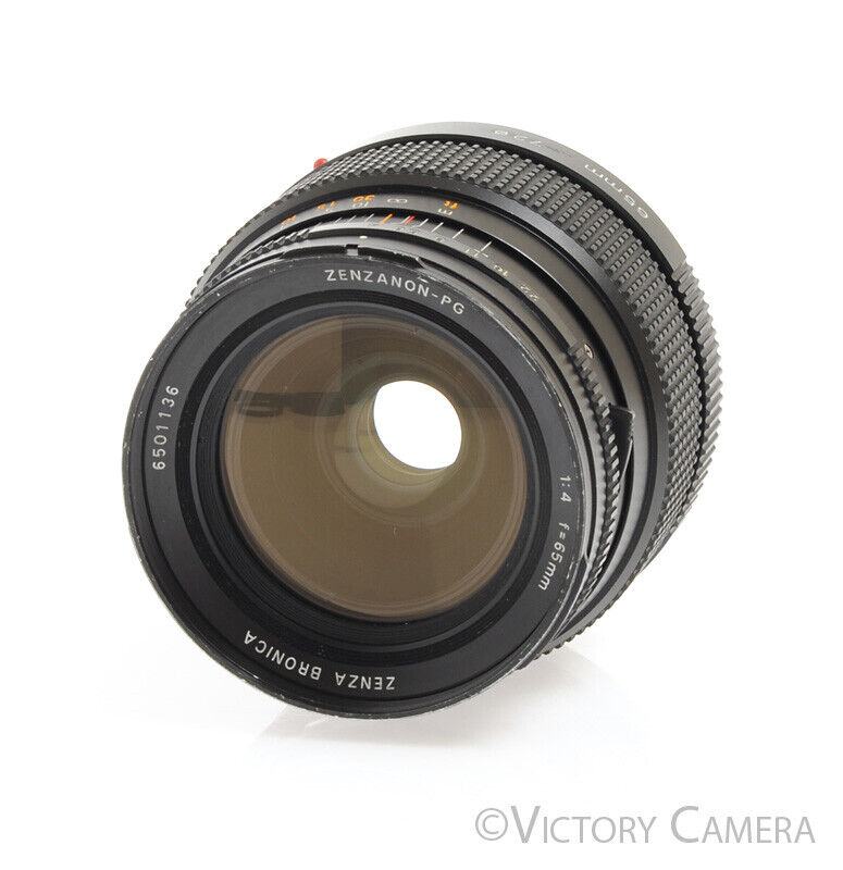Bronica 65mm F4 Zenzanon-PG Wide-Angle Lens for GS-1 6x7 Camera -Clean- - Victory Camera