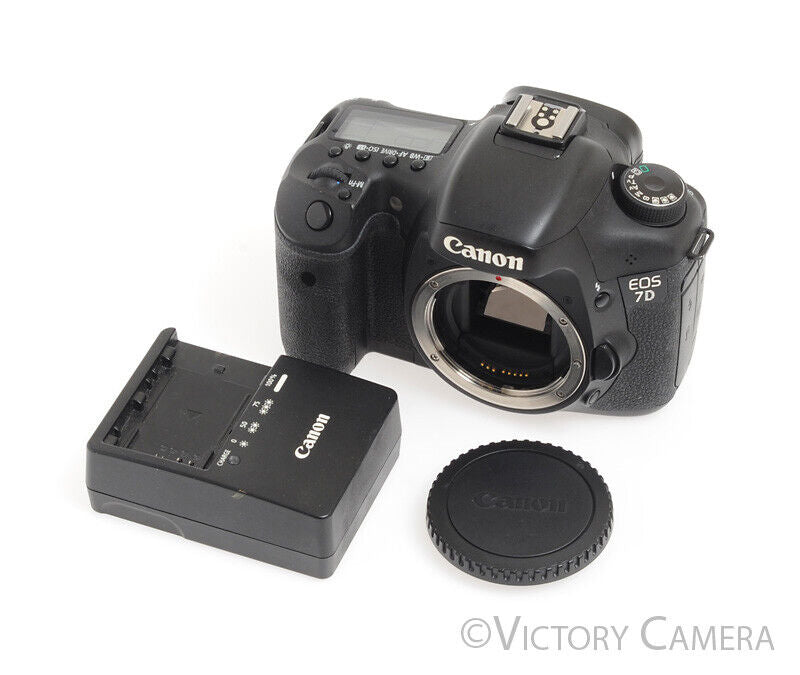 Canon EOS 7D 18MP Digital Camera Body w/ Battery &amp; Charger -Nice- - Victory Camera