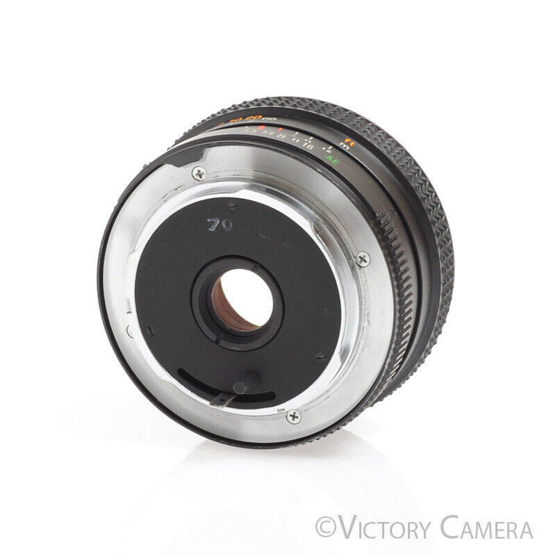 Konica Hexar AR 28mm f3.5 Manual Focus Wide Angle Prime Lens -Clean in Case-