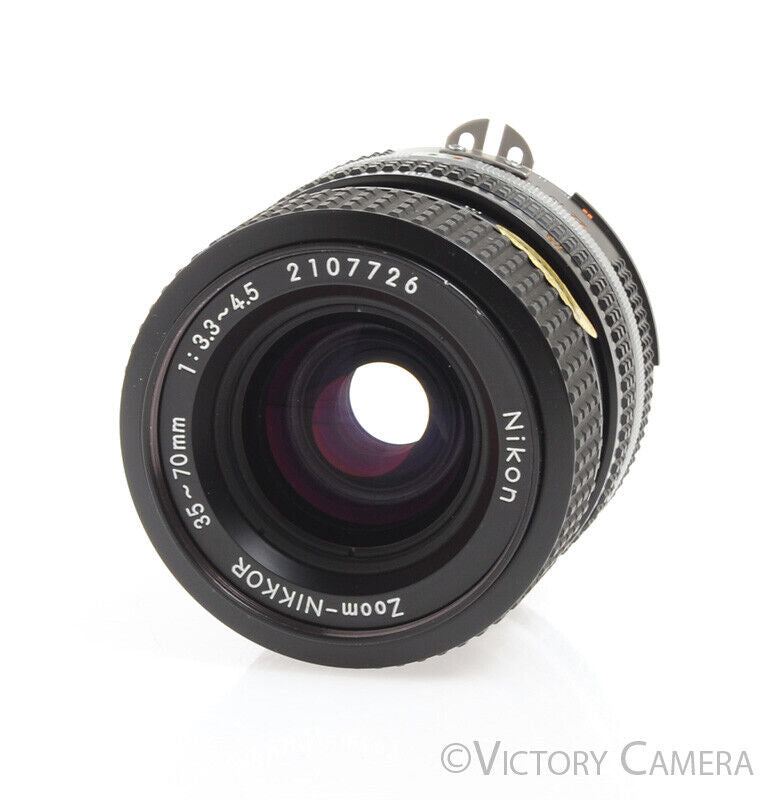 Nikon Nikkor 35-70mm f3.3-4.5 AI-S Zoom Lens