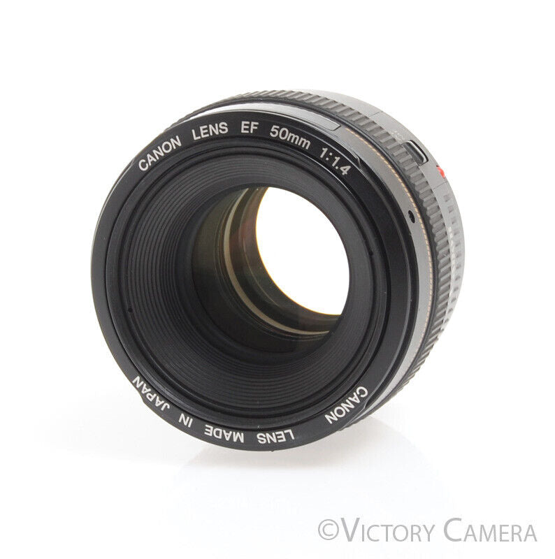 Canon EOS EF 50mm f1.4 USM Autofocus Prime Lens - Victory Camera