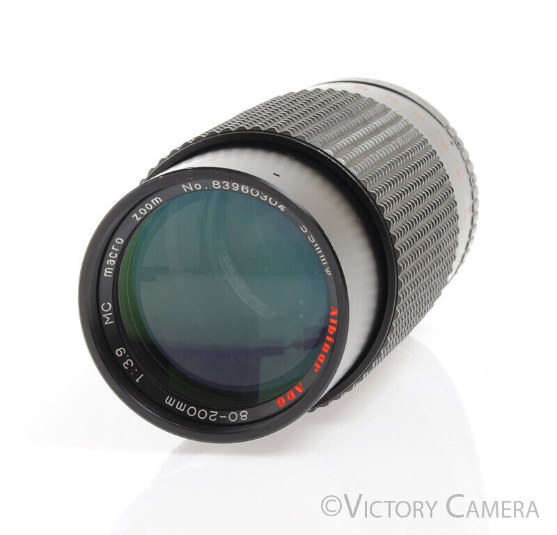 Albinar ADG 80-200mm F3.9 MC Macro Telephoto Zoom Lens for Pentax K Mount [EXC] - Victory Camera
