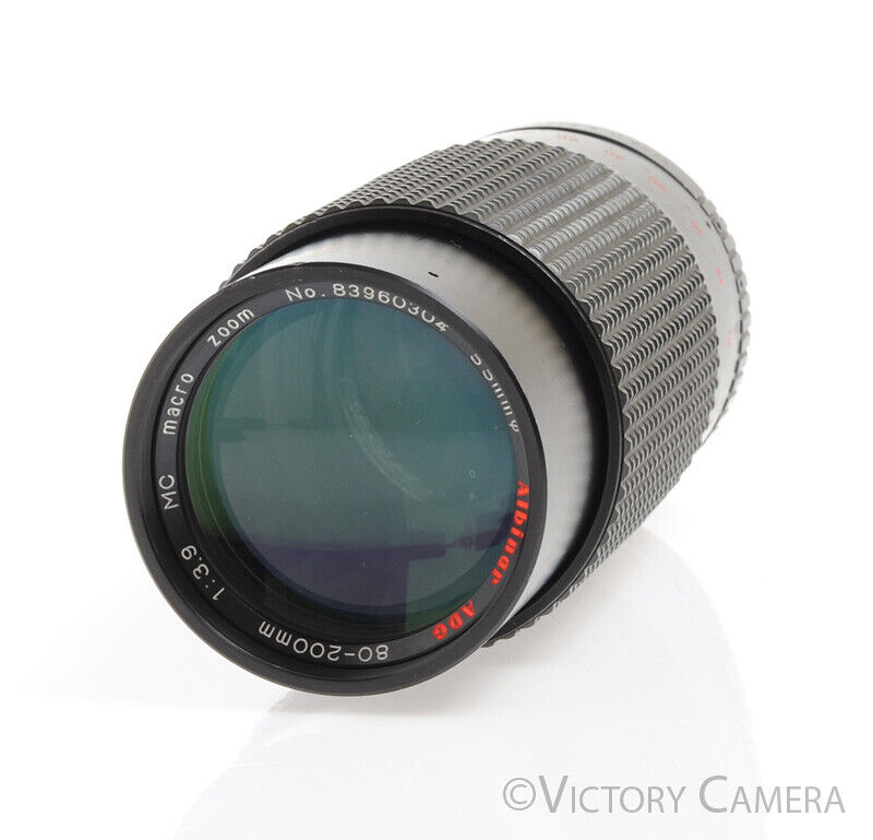 Albinar ADG 80-200mm F3.9 MC Macro Telephoto Zoom Lens for Pentax K Mount