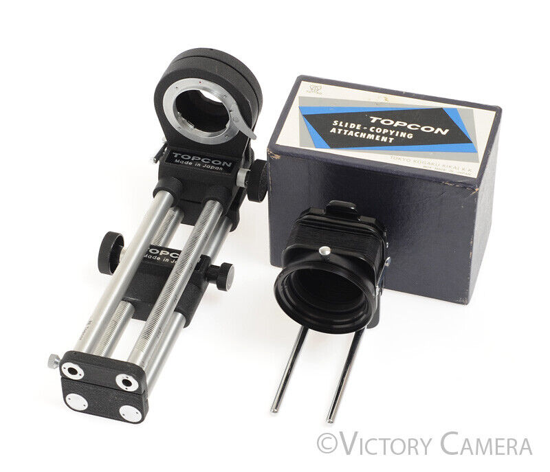 Topcon Macro Rail Bellows &amp; Slide Copying Attachment [EXC] - Victory Camera