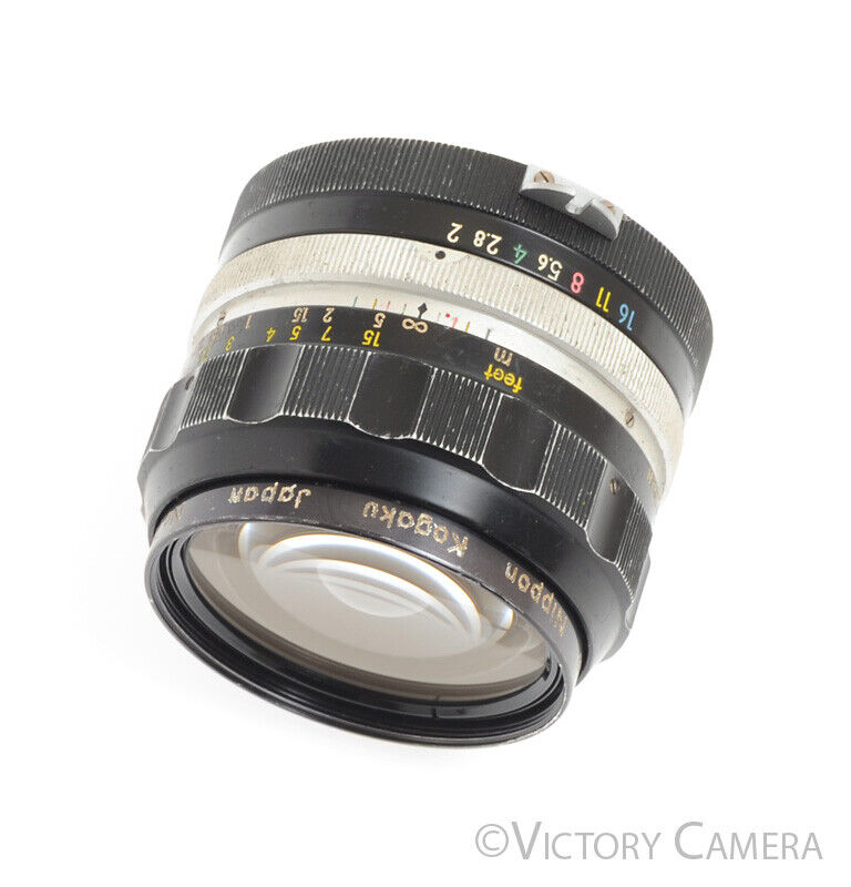Nikon Nikkor-O 35mm f2 non-AI Manual Focus Lens -Clean-