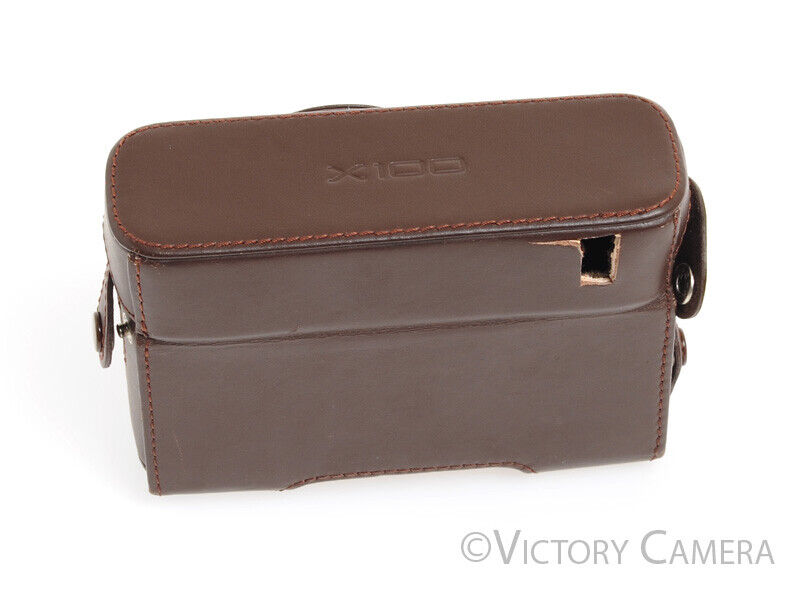 Fuji Fujifilm Genuine LC-X100S Leather Case and Strap for Fuji X100S  [EXC] - Victory Camera