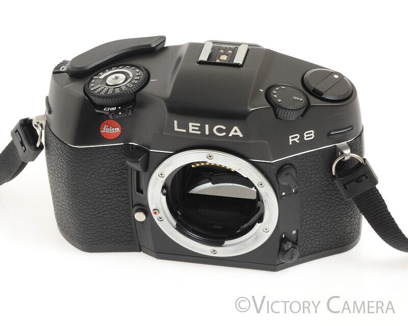 Leica R8 Black SLR Film Camera -Clean- - Victory Camera