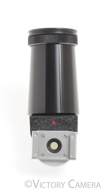 Minolta Chrome and Black Right Angle Finder -Clean-
