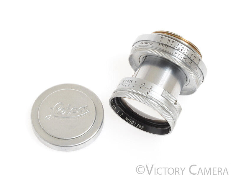 Leica Screw Mount Summitar 5cm f2 Coated Lens L39 LTM