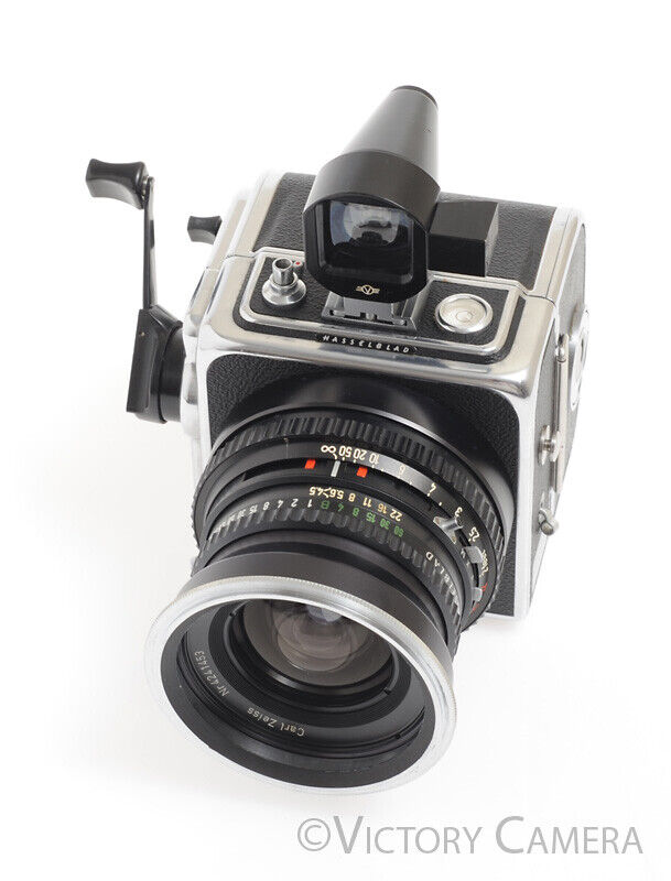 Hasselblad Superwide C Camera w/ 38mm f4.5 Biogon &amp; 120 Back -Clean- - Victory Camera