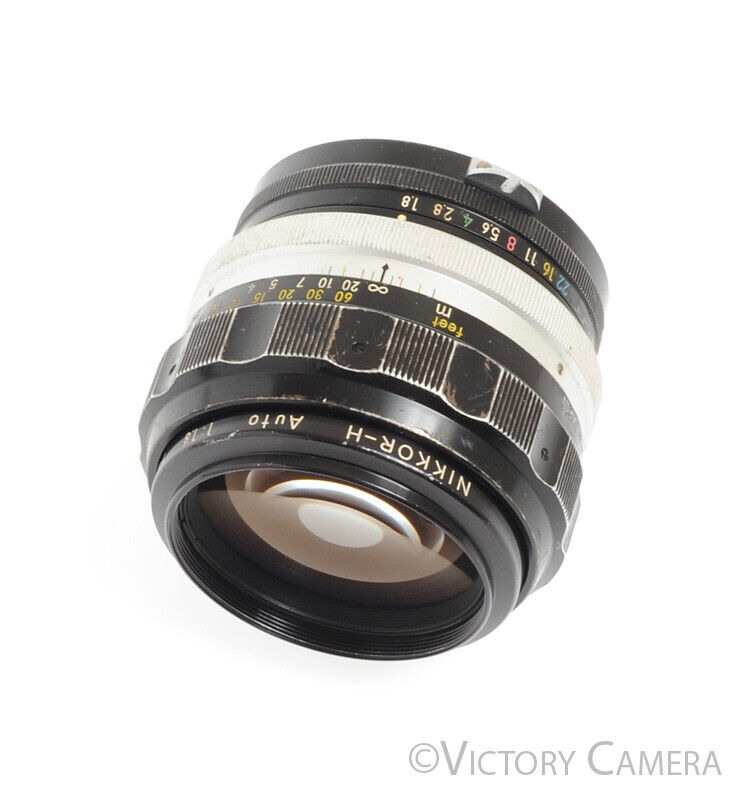 Nikon Nikkor-H 85mm f1.8 non-AI Portrait Prime Lens -Clean Glass-