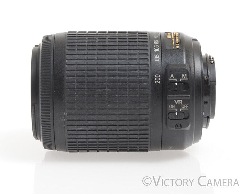 Nikon Nikkor 55-200mm F4-5.6G AF-S ED Telephoto Zoom Lens -Bargain, Fungus- - Victory Camera