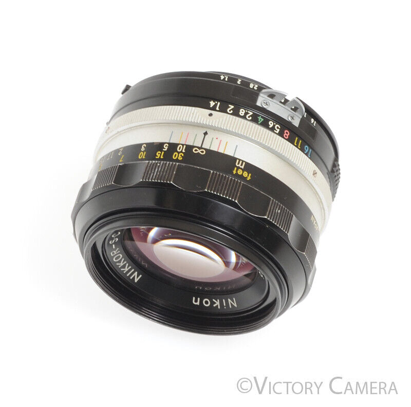 Nikon Nikkor-S.C 50mm F1.4 Prime Lens Factory AI'D -Clean-