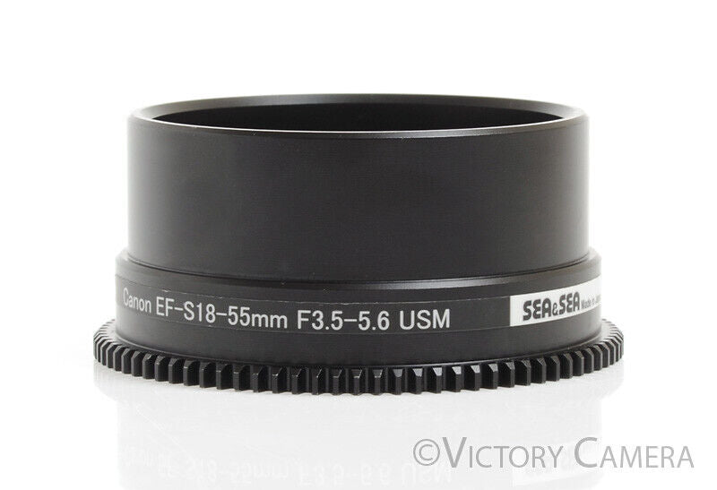 Sea &amp; Sea Lens Gear for Canon 18-55mm F3.5-5.6 EF-S Lens - Victory Camera
