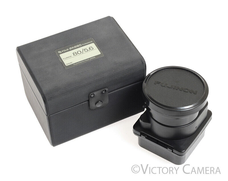 Fujifilm Fujinon GX M 80mm F5.6 Wide-Angle Prime Lens -Clean-