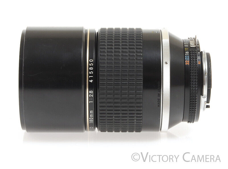 Nikon Nikkor 180mm F2.8 ED AI-S Prime Telephoto Lens - Victory Camera