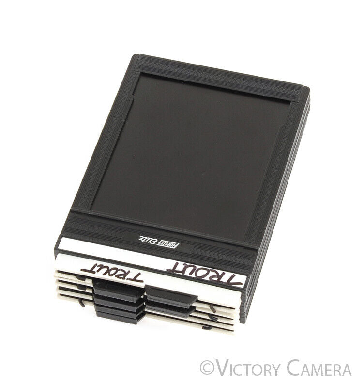 3 x Fidelity Elite 4x5 View Camera Film Holders -Clean- - Victory Camera