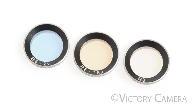 Minox C Filter Set (R6, G, R3) w/ Case  [EXC+] - Victory Camera