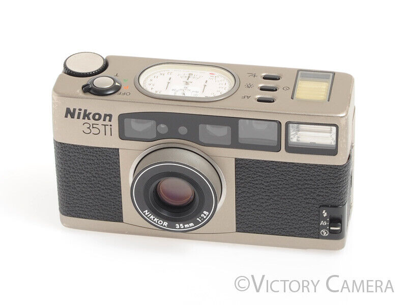 Nikon 35Ti 35 Ti 35mm Film Point &amp; Shoot Camera -Cool, Clean-