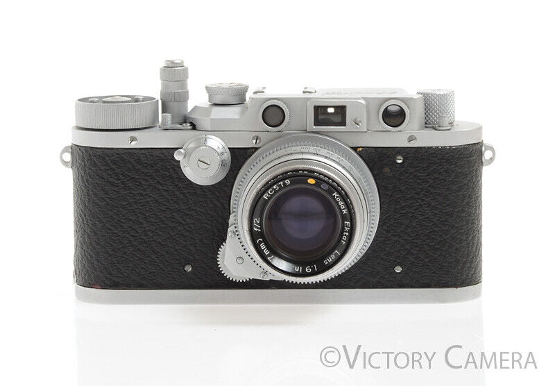 Kardon PH-629/UF Signal Corps US Army Camera w/ Kodak Ektar 47mm f2 Lens -Rare- - Victory Camera