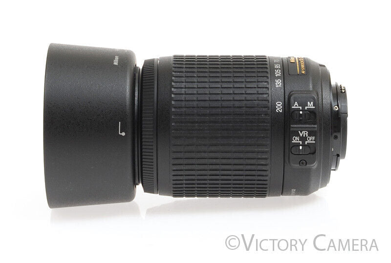 Nikon Nikkor 55-200mm F4-5.6 G AF-S ED DX VR Telephoto Zoom Lens -Mint