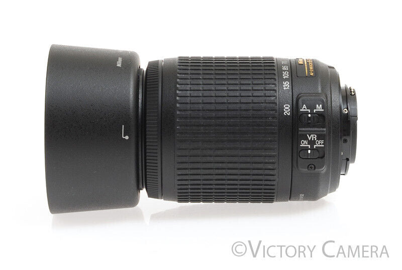 Nikon Nikkor 55-200mm F4-5.6 G AF-S ED DX VR Telephoto Zoom Lens -Mint- - Victory Camera