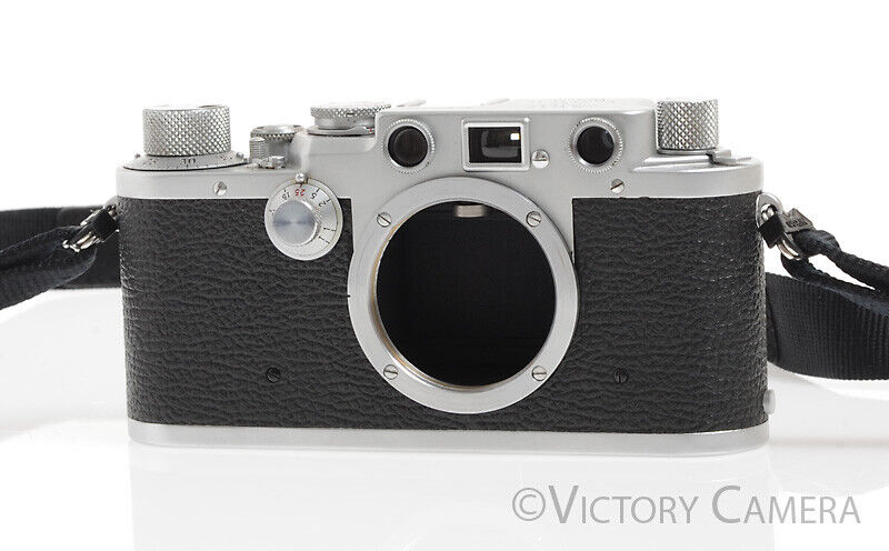 Leica IIIF Camera Color Dial Body -Clean and Working-
