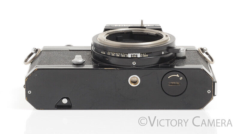 Nikon Nikkormat FT-N FTN Black 35mm Film Camera Body -Meter Slightly Off- - Victory Camera