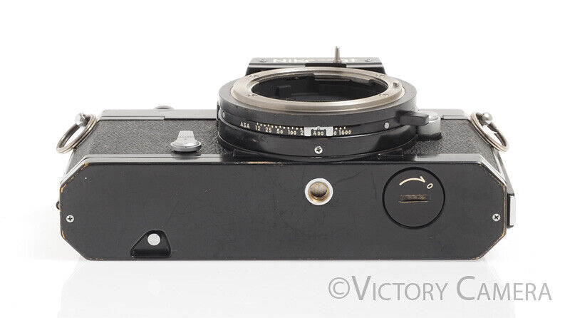 Nikon Nikkormat FT-N FTN Black 35mm Film Camera Body -Meter Slightly Off-