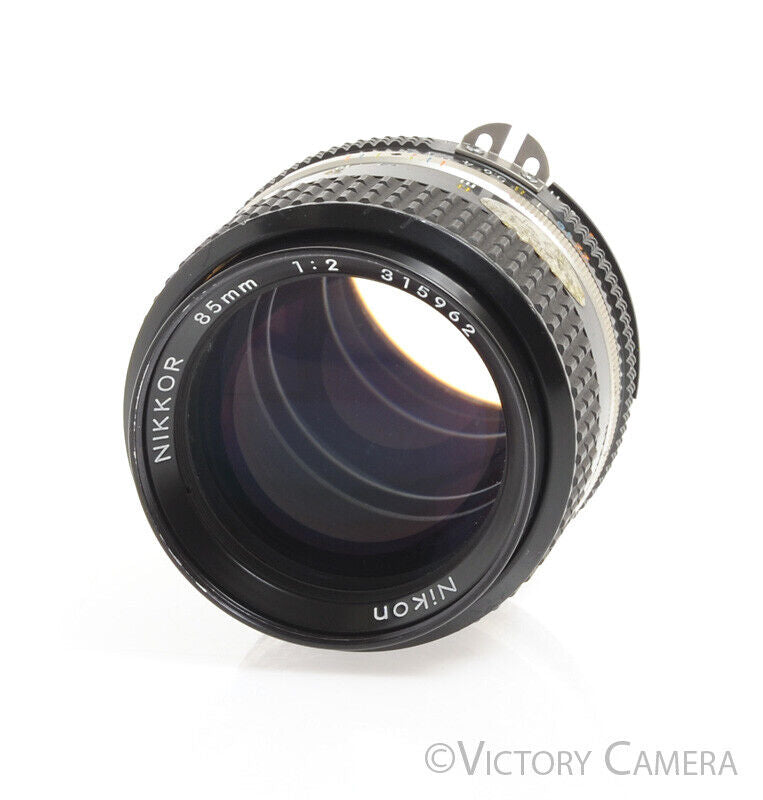 Nikon Nikkor 85mm F2.0 AI-S Manual Focus Portrait Lens