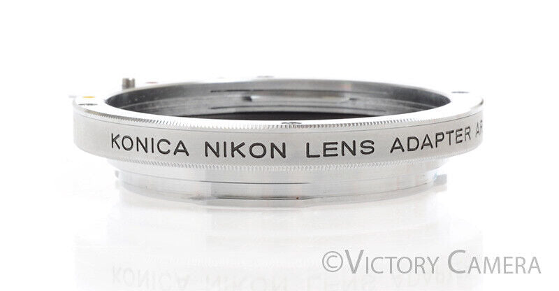 Konica Nikon Lens Adapter AR F Mount to Konica AR Adapter