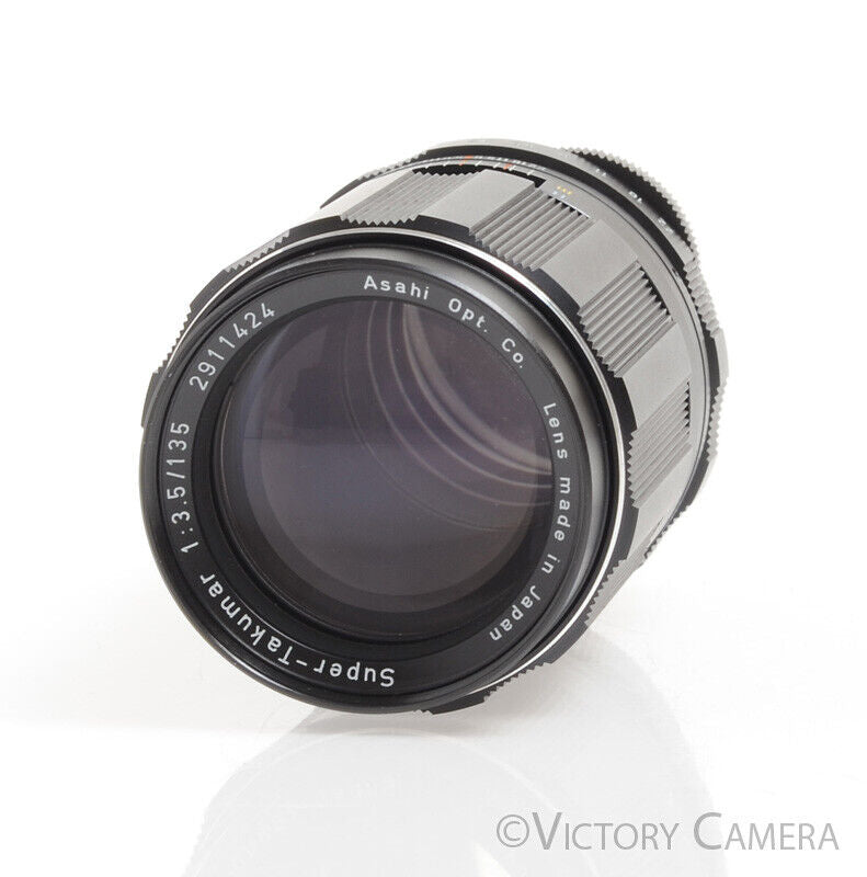 Pentax Super-Takumar 135mm f3.5 m42 Screw Mount Portrait Lens -Clean in Case- - Victory Camera