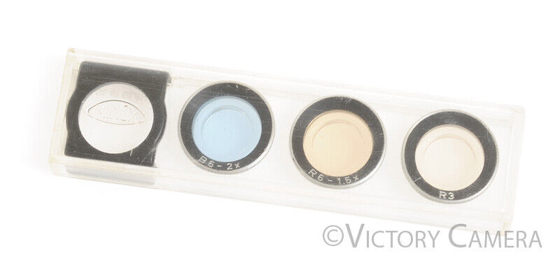 Minox C Filter Set (R6, G, R3) w/ Case -Clean- - Victory Camera
