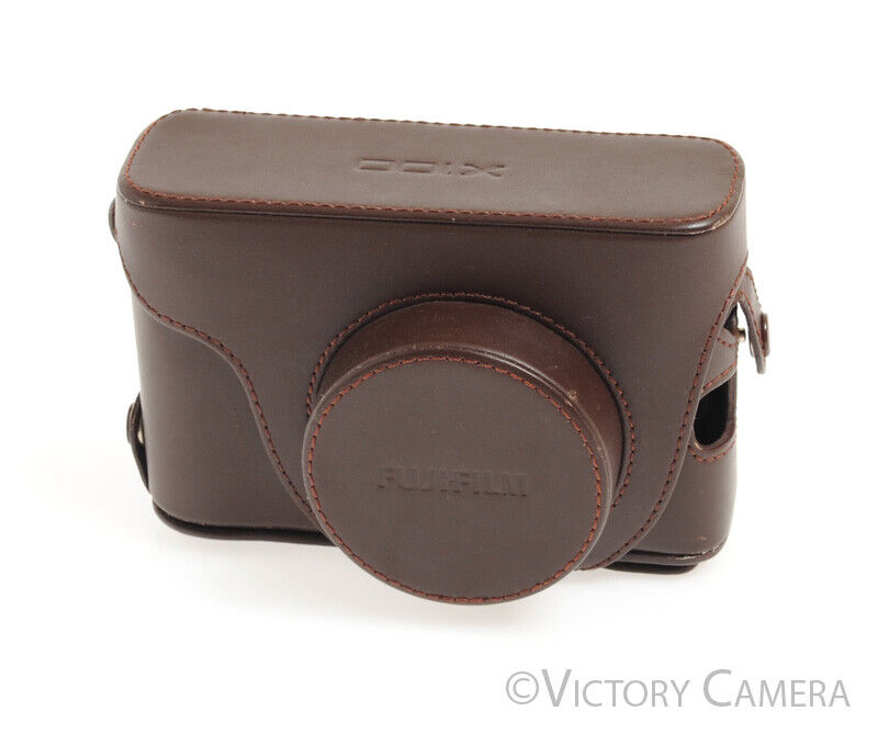Fuji Fujifilm Genuine LC-X100S Leather Case and Strap for Fuji X100S  [EXC] - Victory Camera