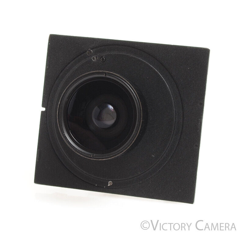 Schneider Super Angulon 65mm f8 View Camera Lens on 6x9 Linhof Board -Clean-