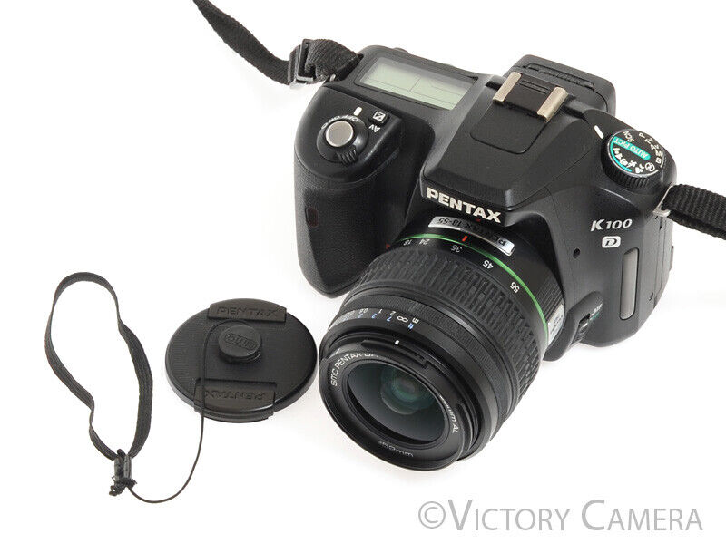 Pentax K100D 6.1MP DSLR w/ 18-55mm Zoom Lens ~5,000 Shots