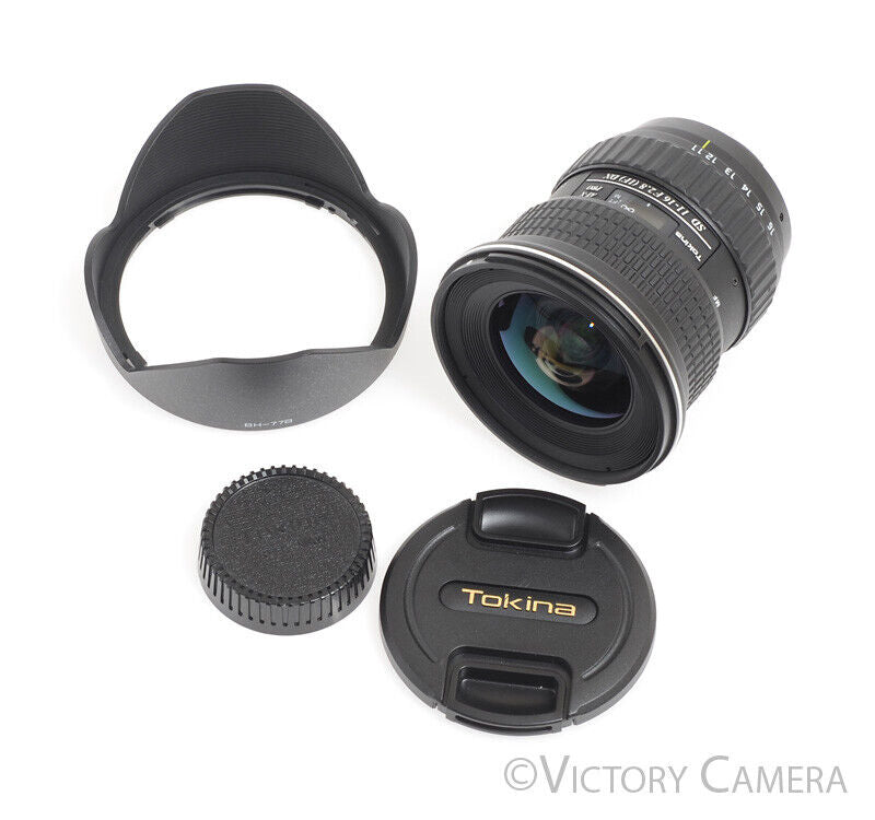 Tokina Nikon 11-16mm F2.8 SD AT-X Pro IF DX AP-C Wide Angle Zoom Lens -Clean- - Victory Camera