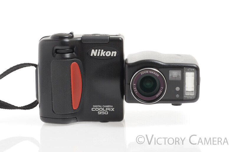 Nikon CoolPix 950 2.1MP Rotating Digital Camera -System Error, As-Is- - Victory Camera