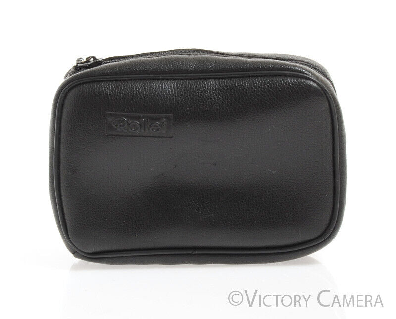 Rollei 35 Black Leather Zip Case - Victory Camera