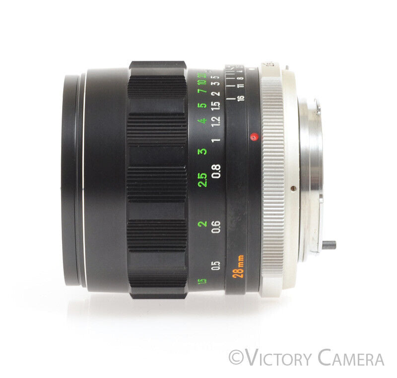 Minolta MC Rokkor-SI 28mm f2.5 Fast Wide Angle Prime Lens -Clean-