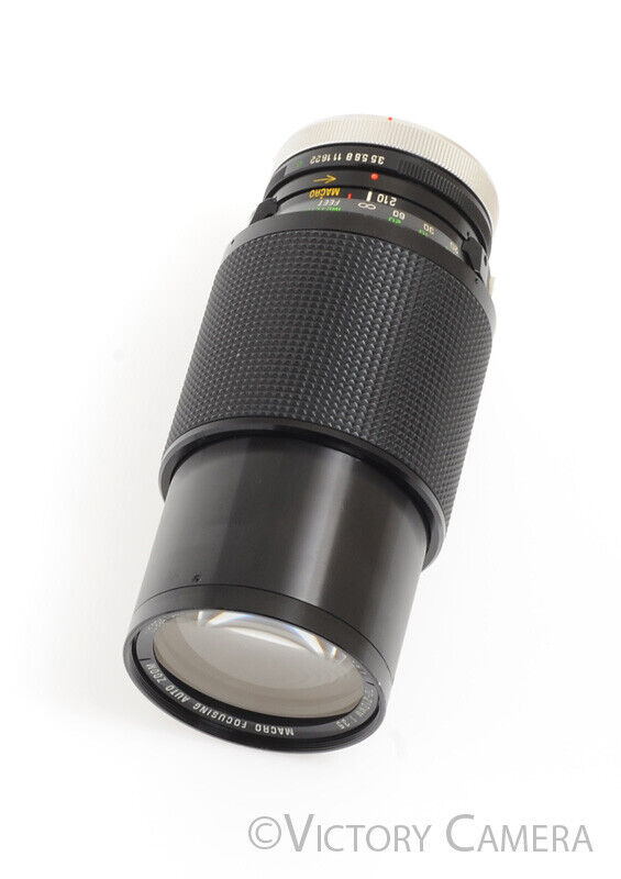 Vivitar Series 1 70-210mm f3.5 Macro Zoom Lens for Canon FD -Bargain, Fungus- [BAR] - Victory Camera