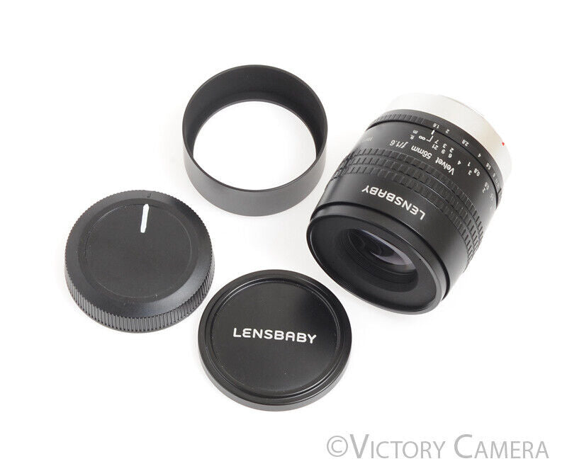 Lensbaby Velvet 56mm f1.6 Macro Prime Lens for Canon RF Mount -Very Cl