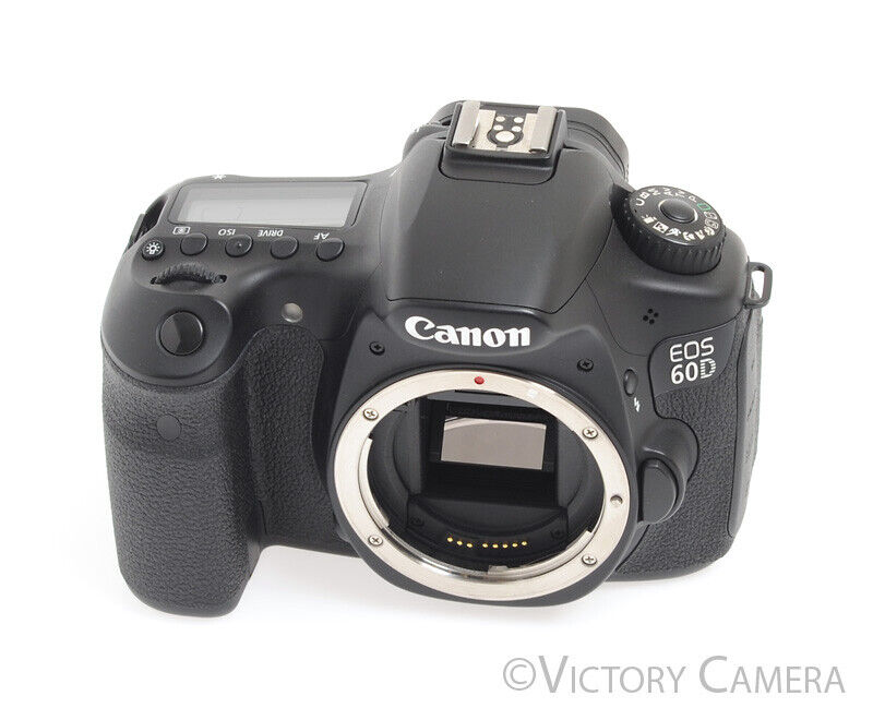 Canon EOS 60D 18MP Digital SLR Camera Body w/ Battery & Charger -Mint-