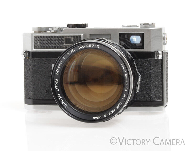 Canon 50mm f0.95 Dream Lens on Model 7 Camera Body -Clear Glass, Very Nice- - Victory Camera