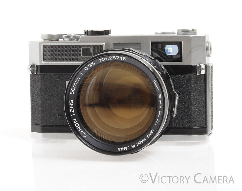 Canon 50mm f0.95 Dream Lens on Model 7 Camera Body -Clear Glass, Very Nice- [EXC-] - Victory Camera