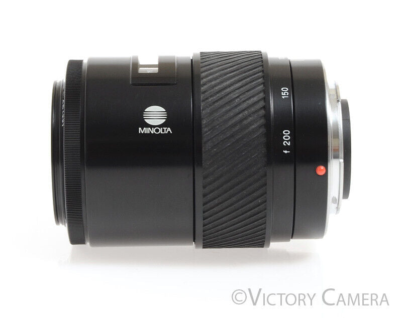 Minolta Maxxum (Sony A) AF 100-200mm f4.5 Tele Zoom Lens -Clean w/ Shade- - Victory Camera
