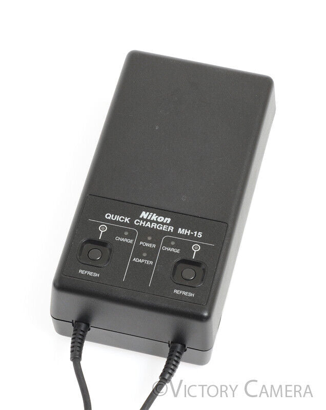 Nikon MH-15 Quick Charger for Nikon NiMH Battery Pack MN-15 for F100, D1 [EXC] - Victory Camera
