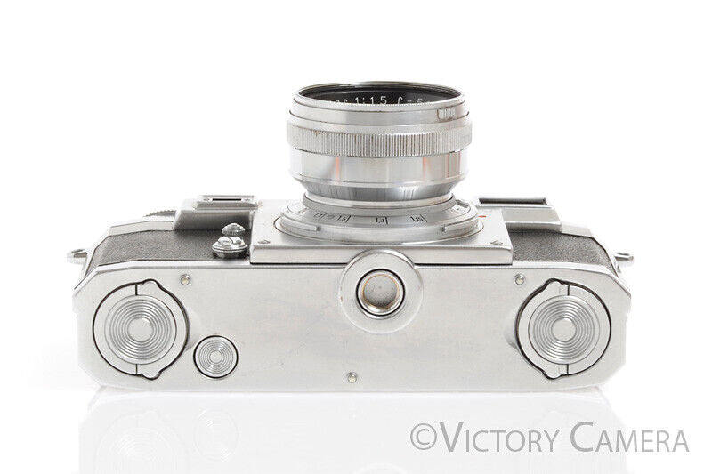 Contax IIa Rangefinder Camera w/ 5cm 50mm f1.5 Sonnar -Clean and Working-