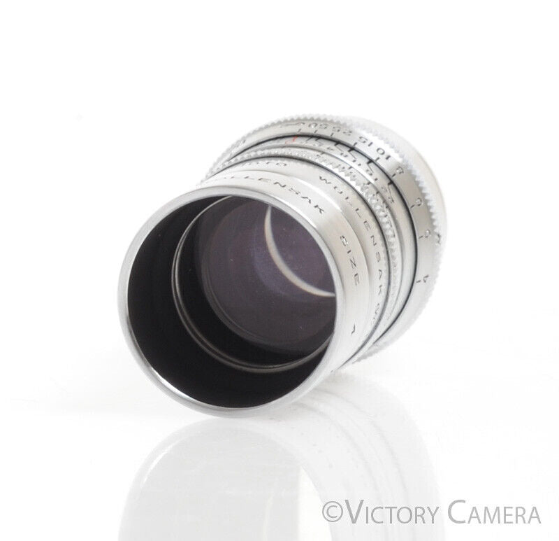 Wollensak Raptar 1 1/2&quot; (38mm) f2.8 D Mount Cine Telephoto Lens -Clean in Case-
